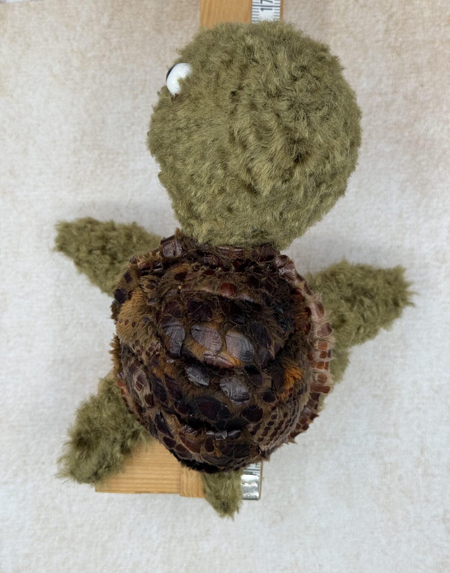 Bärino Schildkröte Morla 15 cm Künstlerbär – Bild 9