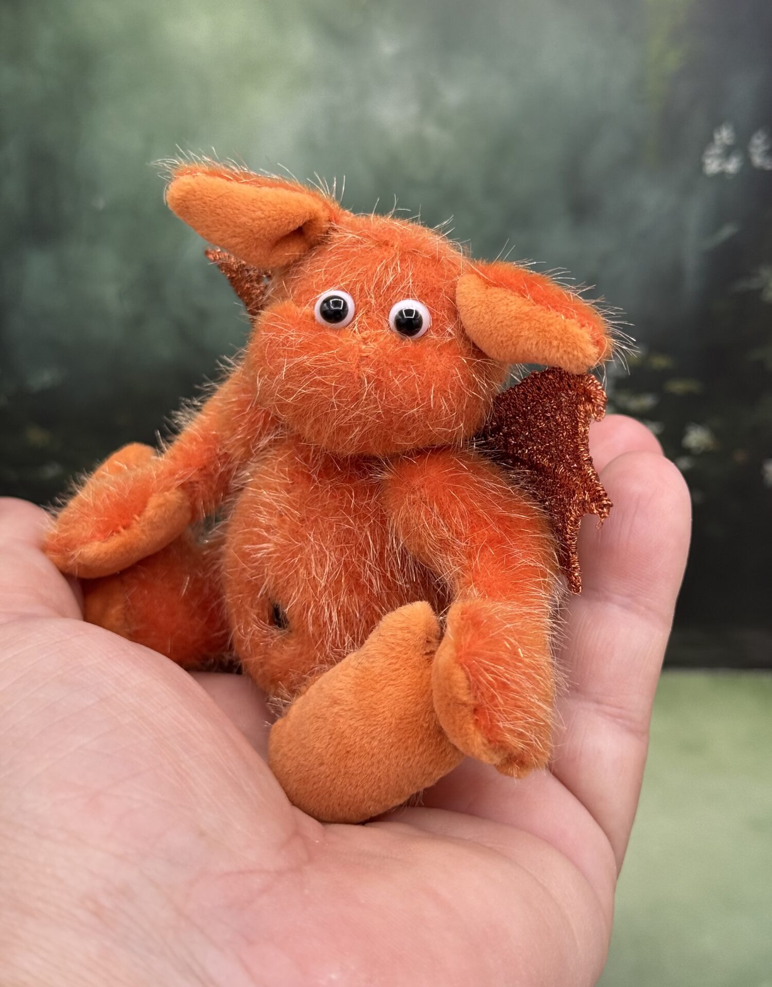 Bärino Drache Spicy 10 cm Künstlerbär – Bild 5