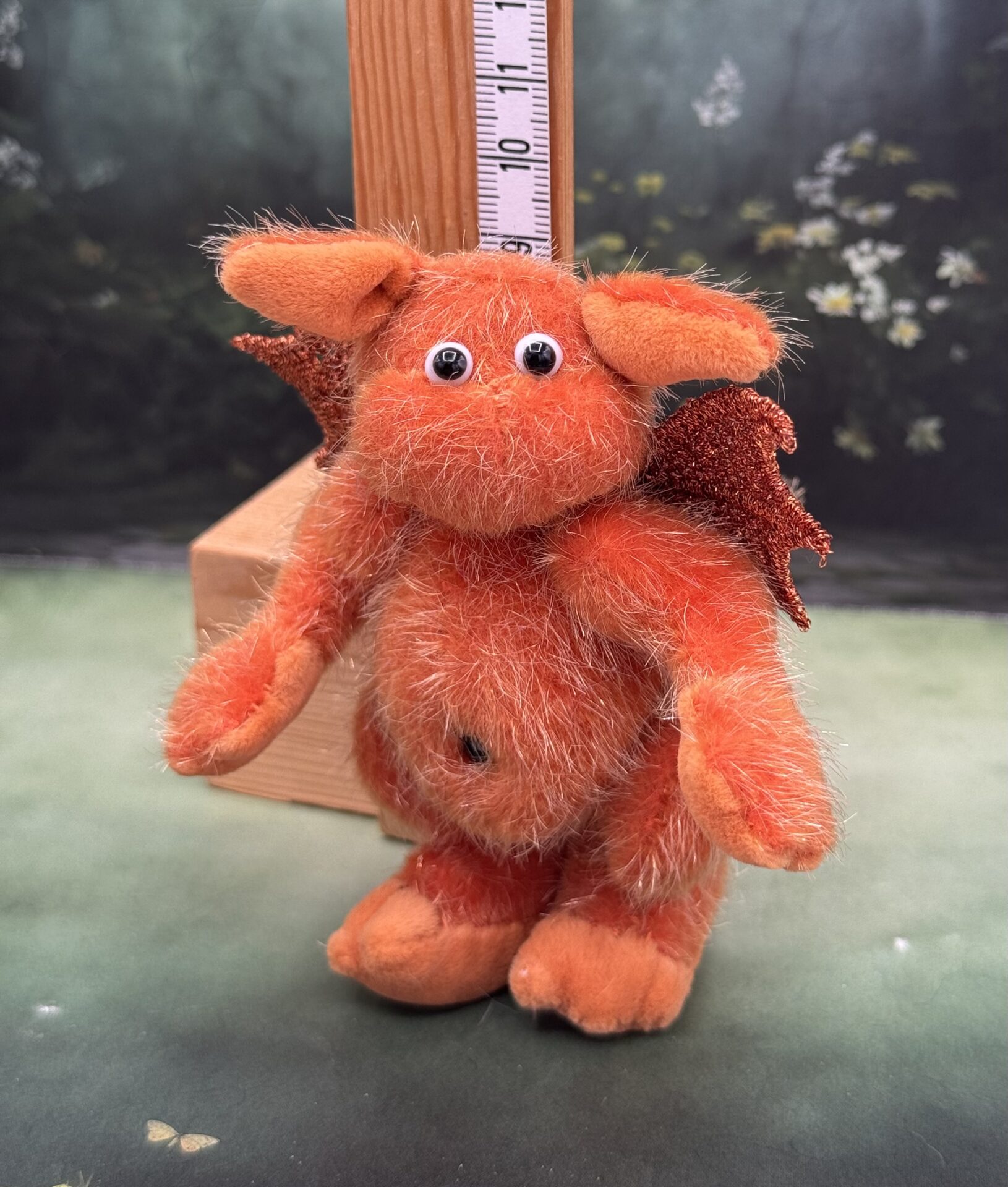 Bärino Drache Spicy 10 cm Künstlerbär – Bild 6