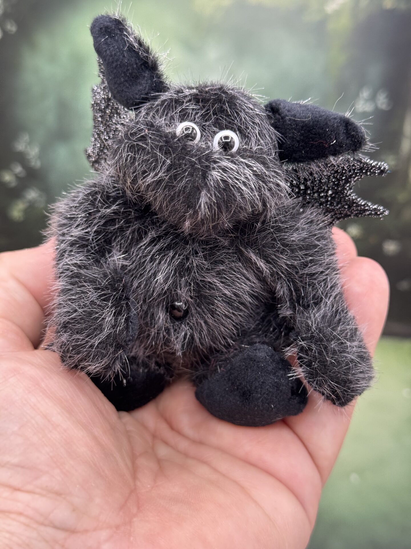 Bärino Drache Firion 10 cm Künstlerbär – Bild 4