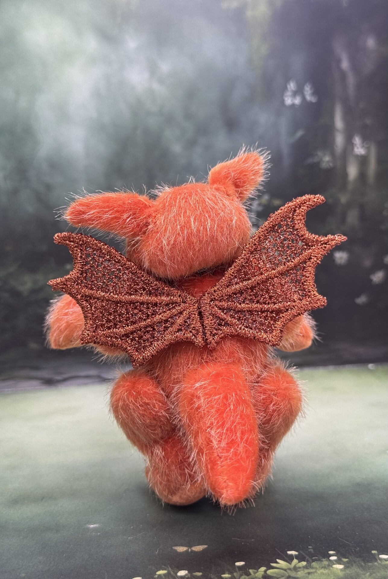 Bärino Drache Spicy 10 cm Künstlerbär – Bild 7