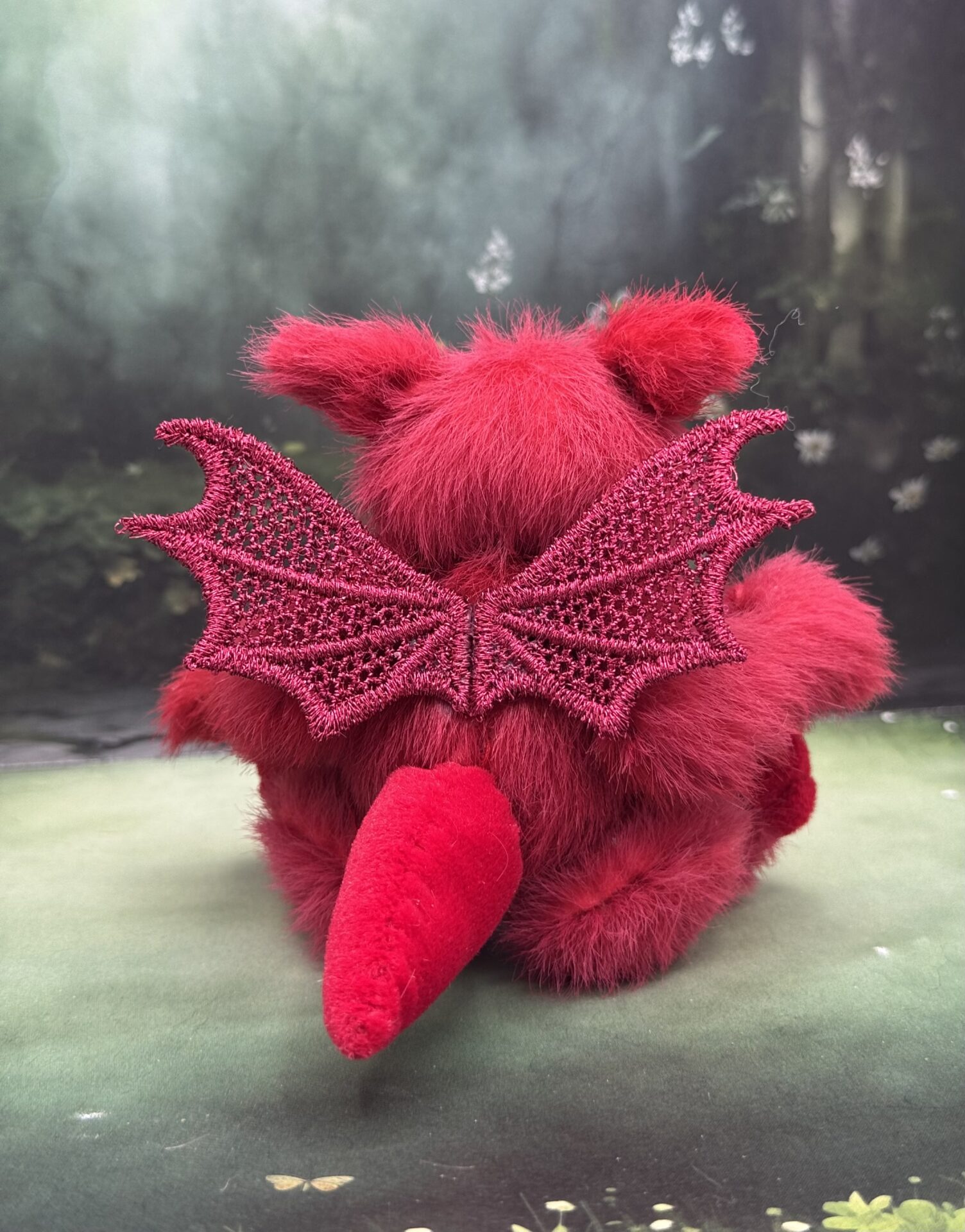 Bärino Drache Corla 10 cm Künstlerbär – Bild 3