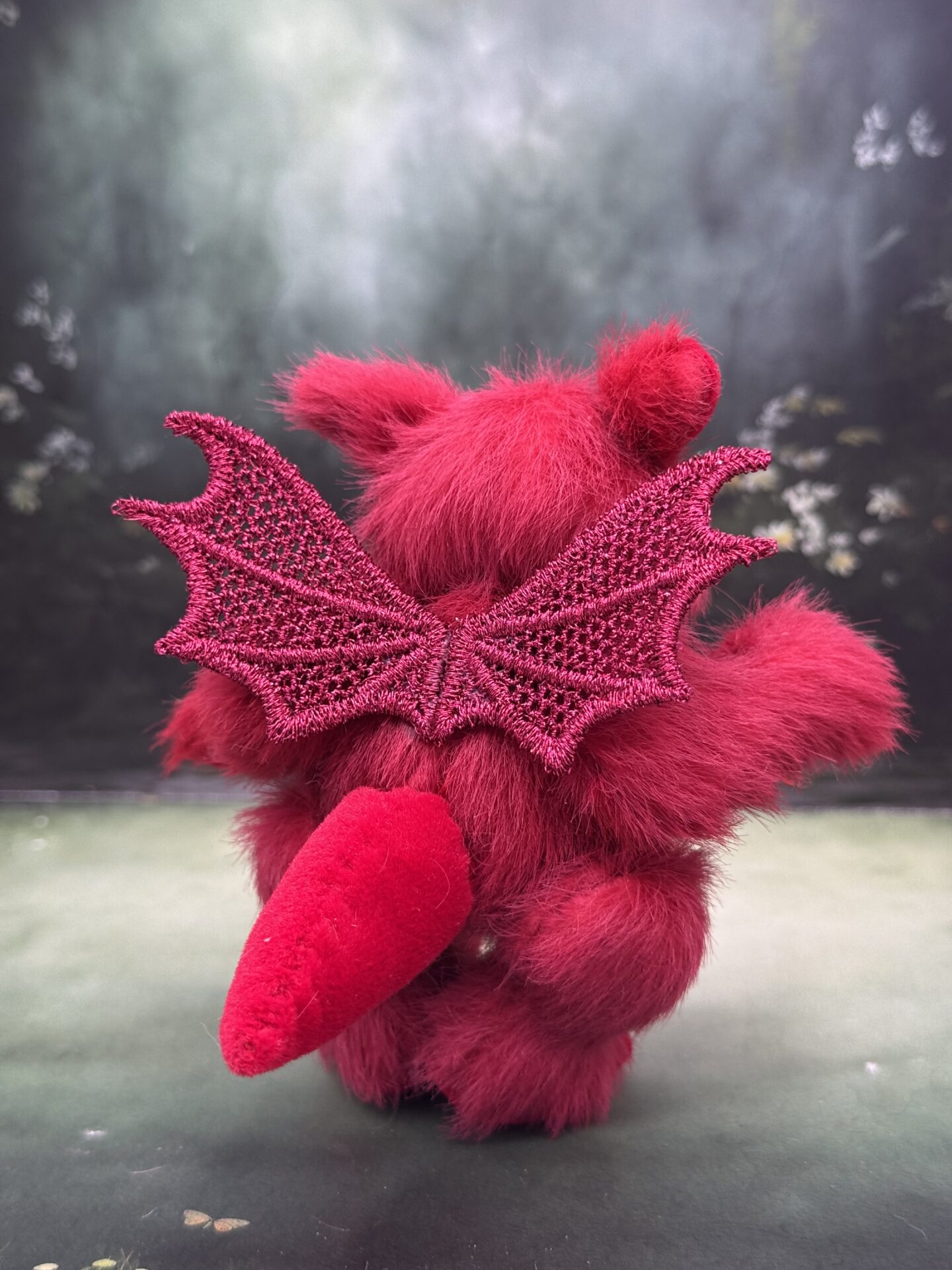 Bärino Drache Corla 10 cm Künstlerbär – Bild 5