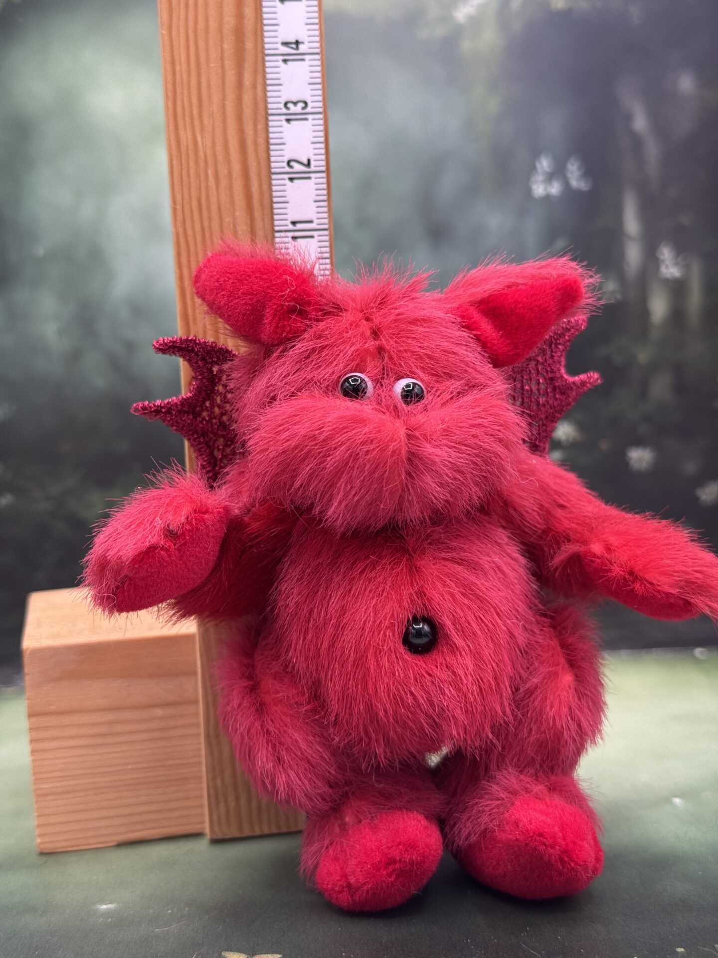 Bärino Drache Corla 10 cm Künstlerbär – Bild 6