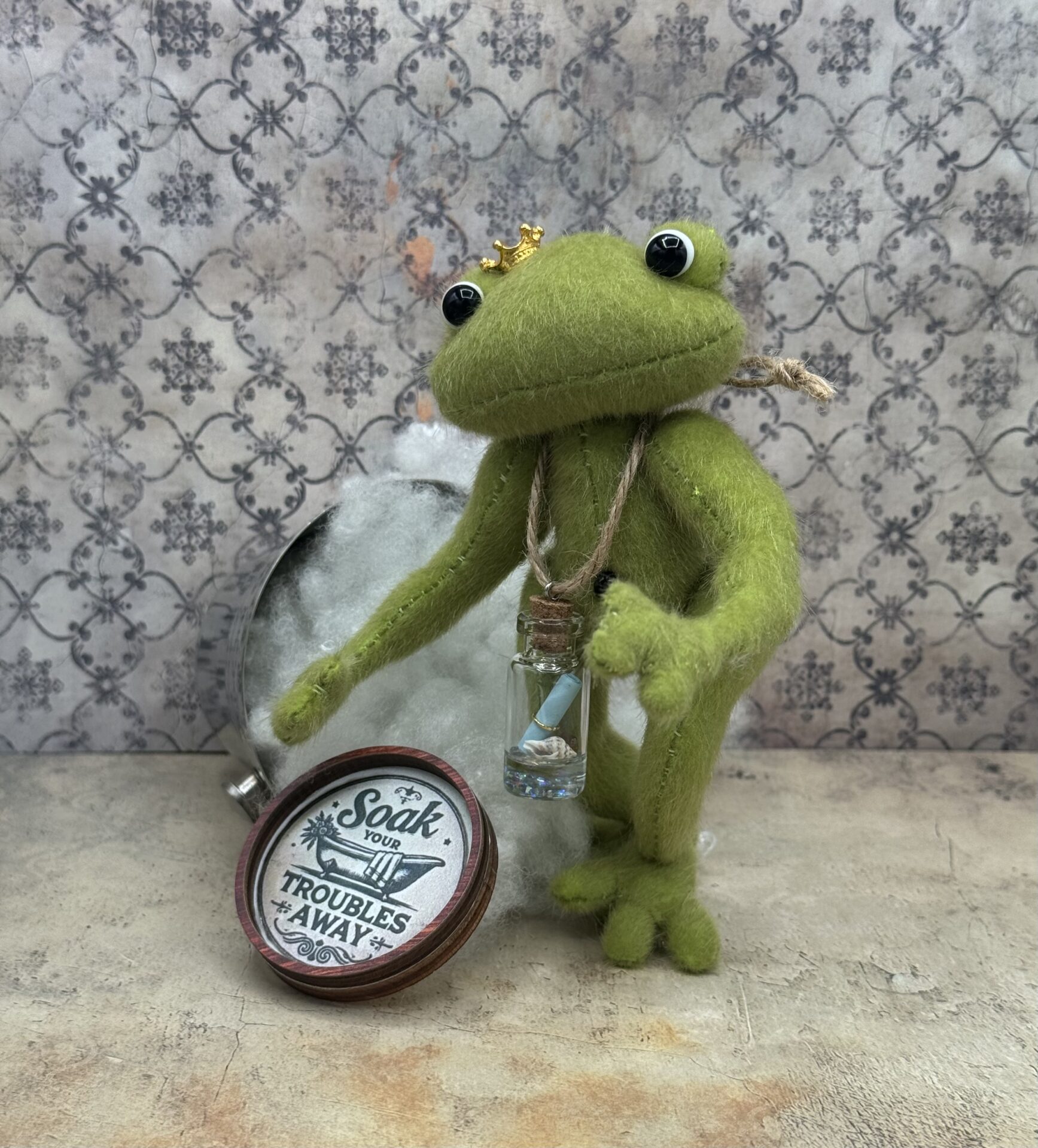 Bärino Frosch Friso 13 cm – Bild 5