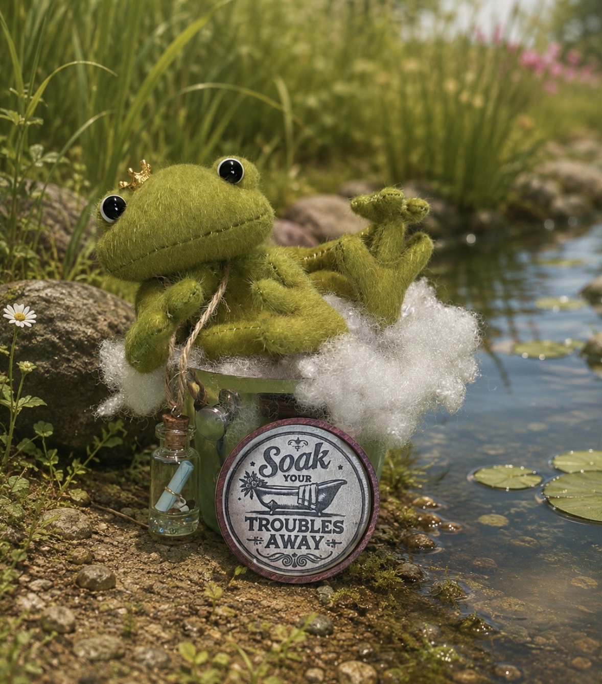 Bärino Frosch Friso 13 cm – Bild 9