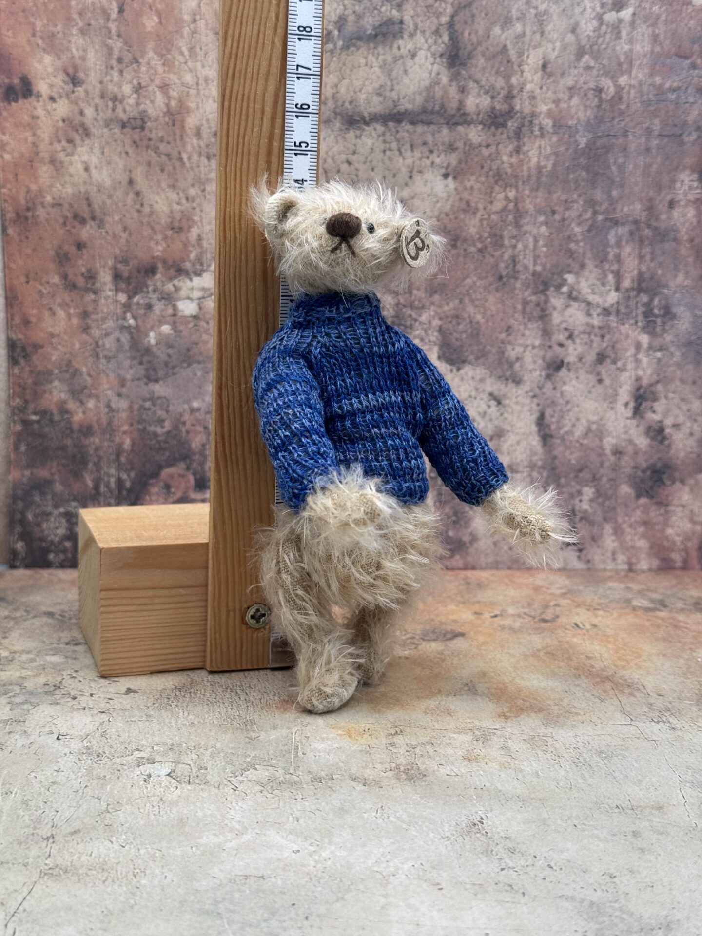 Bärino Bär Nathaniel 14 cm Künstlerbär – Bild 8