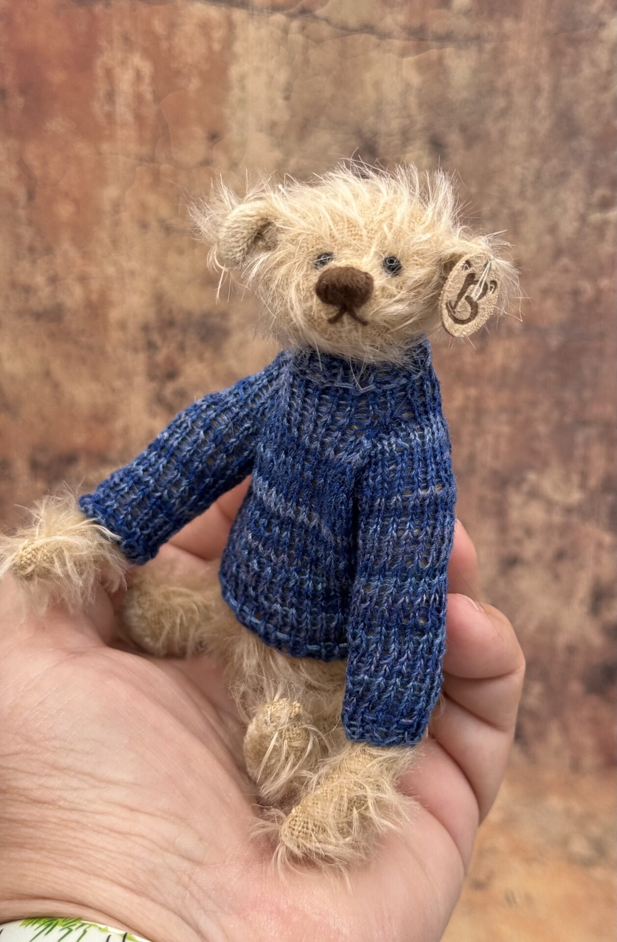 Bärino Bär Nathaniel 14 cm Künstlerbär