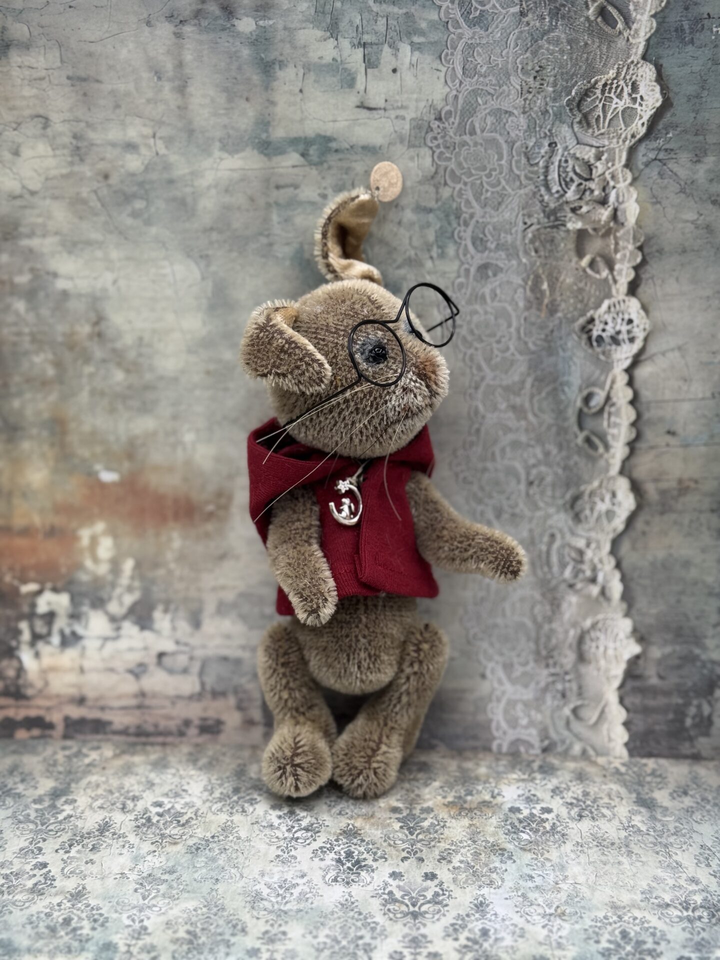 Bärino Hase Balduin 20 cm Künstlerbär – Bild 6