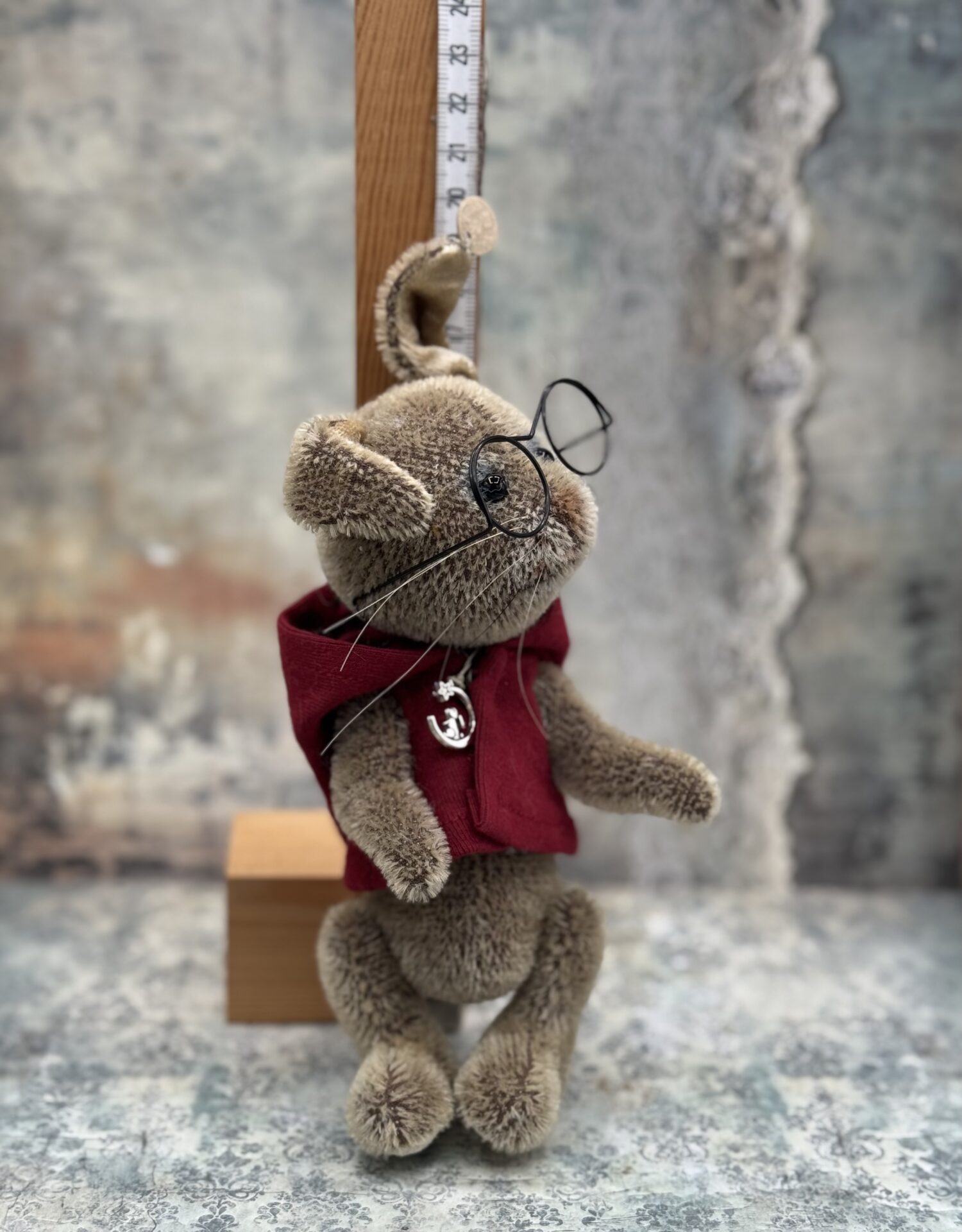Bärino Hase Balduin 20 cm Künstlerbär – Bild 7
