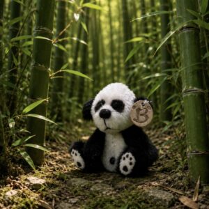 Bärino Pandabär Daigo 6 cm Künstlerbär