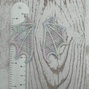 Flügel Farbverlaufsgarn 5,5 x 3 cm