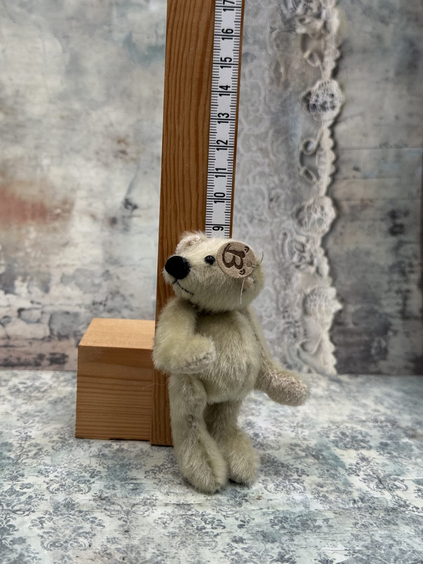 Bärino Bär Toni 8 cm Künstlerbär – Bild 5