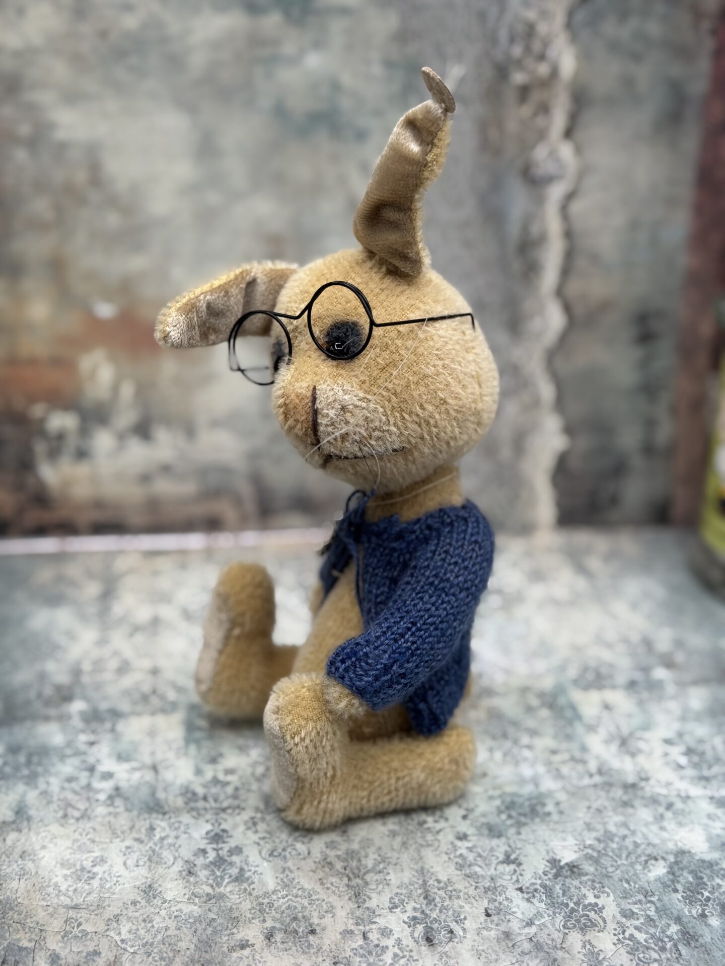 Bärino Hase Max 24 cm Künstlerbär – Bild 5