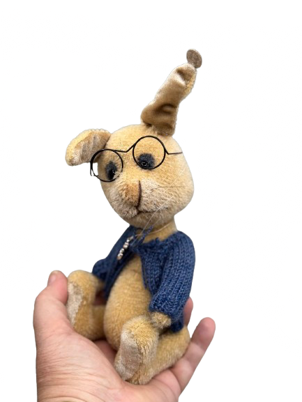Bärino Hase Max 24 cm Künstlerbär – Bild 2