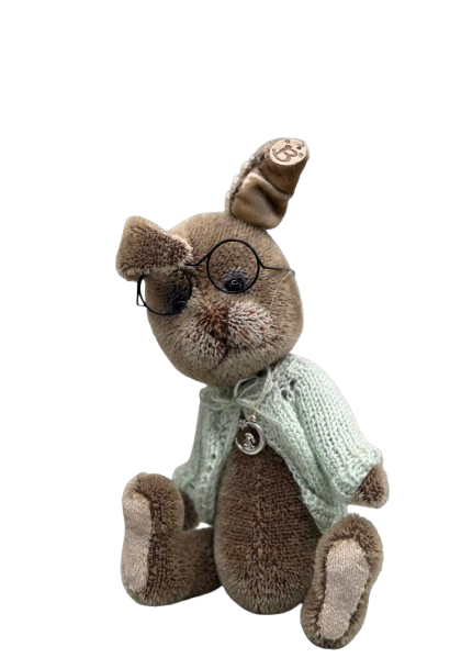 Bärino Hase Smokie 24 cm Künstlerbär – Bild 2