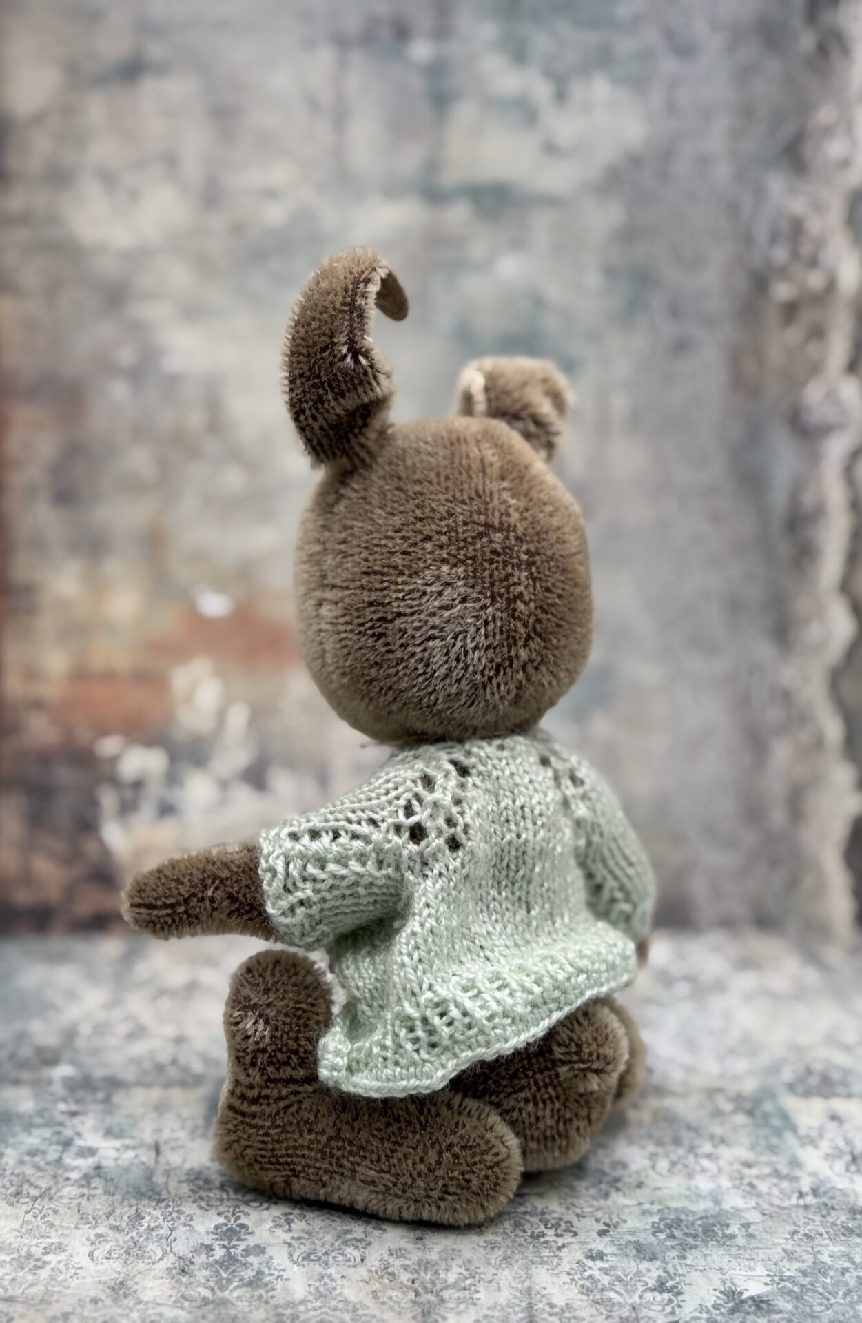 Bärino Hase Smokie 24 cm Künstlerbär – Bild 5