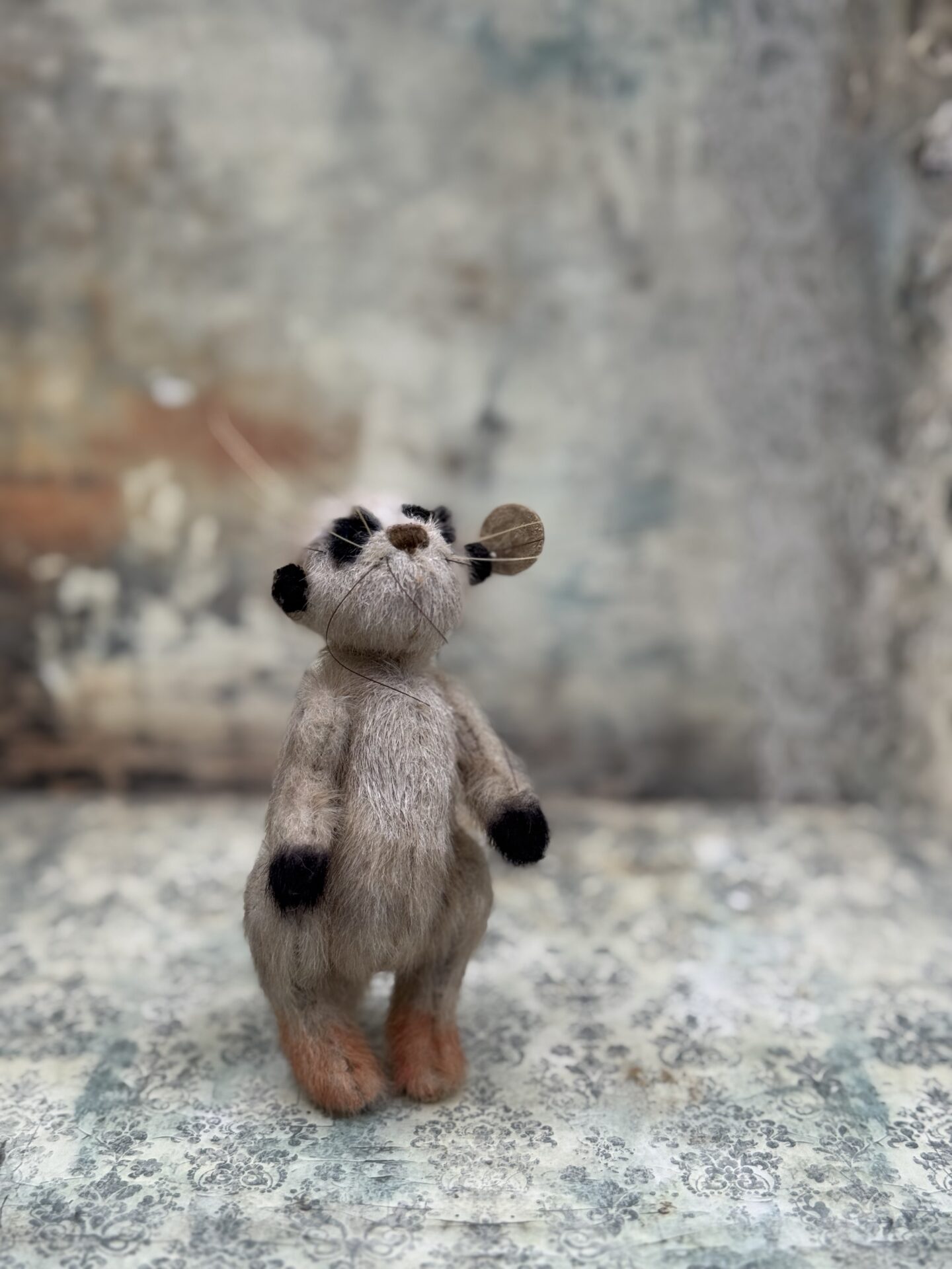 Bärino Erdmännchen Eduard 8 cm Künstlerbär – Bild 3