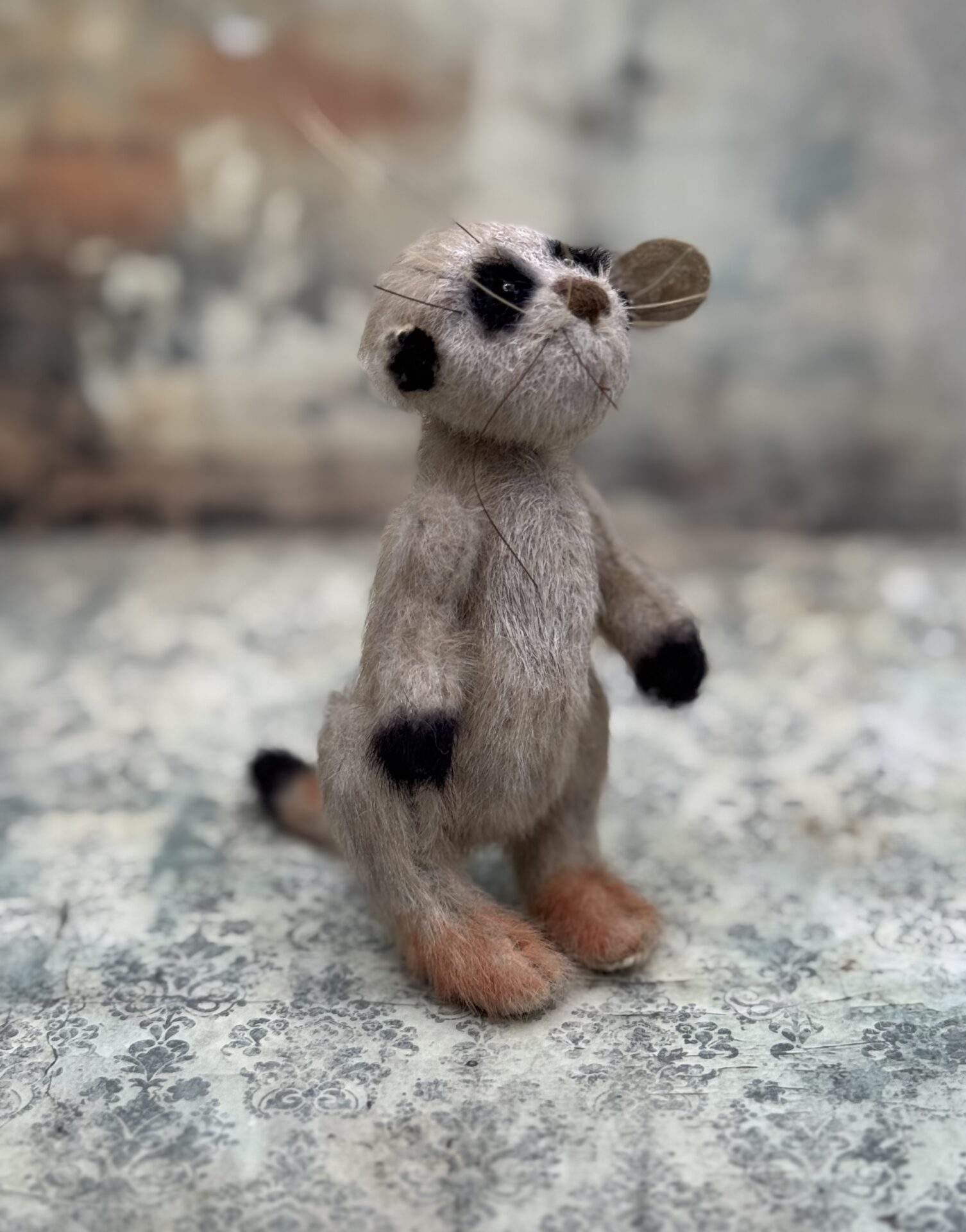 Bärino Erdmännchen Eduard 8 cm Künstlerbär – Bild 5