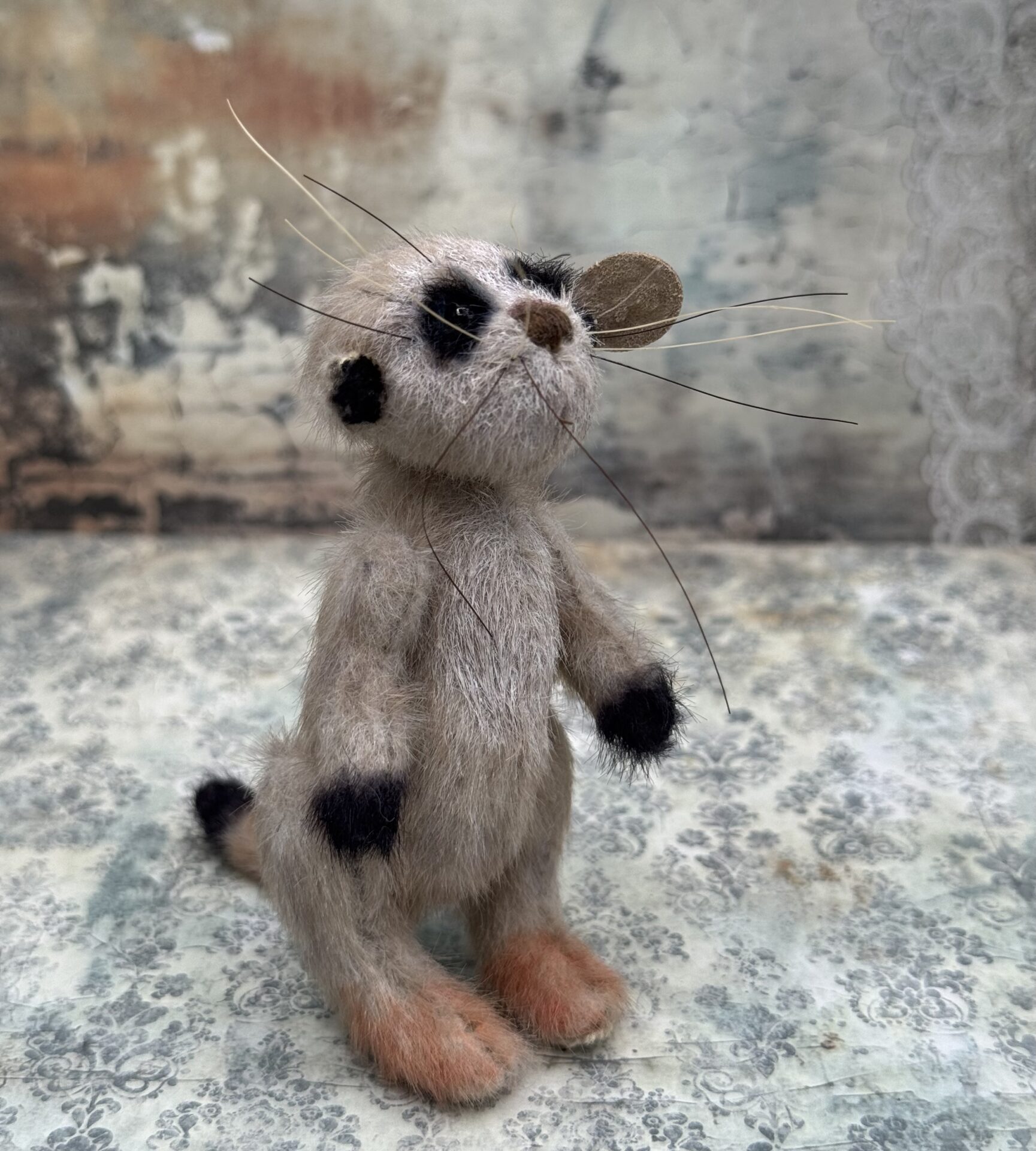 Bärino Erdmännchen Eduard 8 cm Künstlerbär