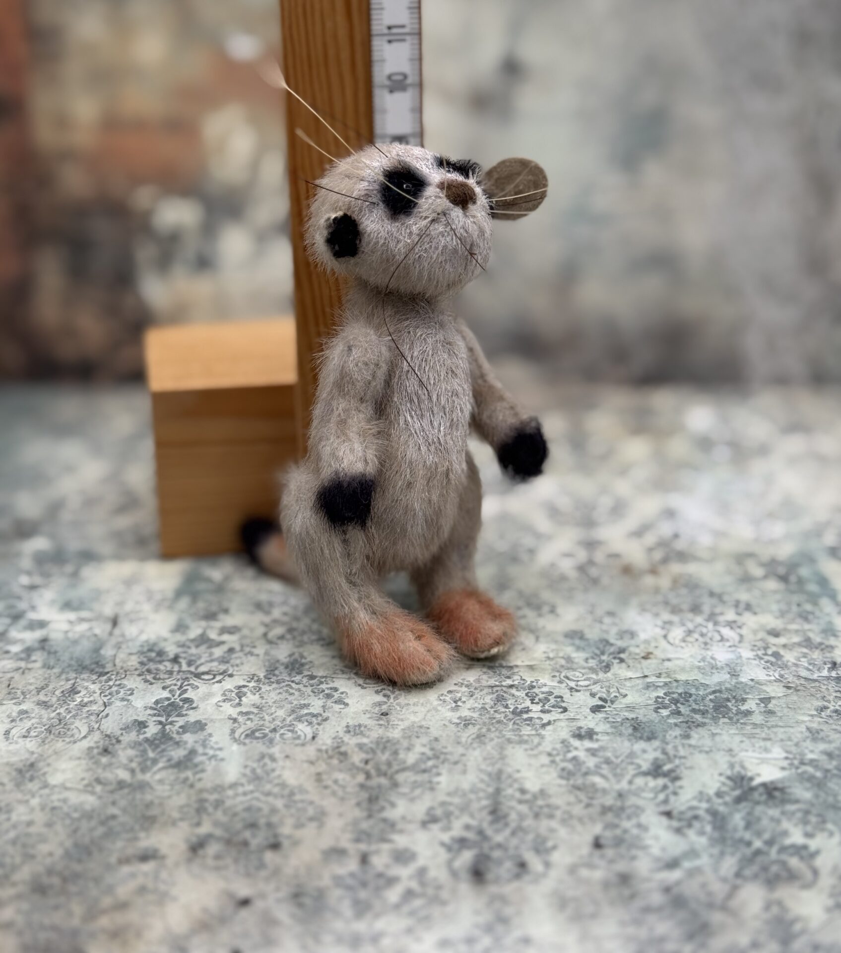 Bärino Erdmännchen Eduard 8 cm Künstlerbär – Bild 6