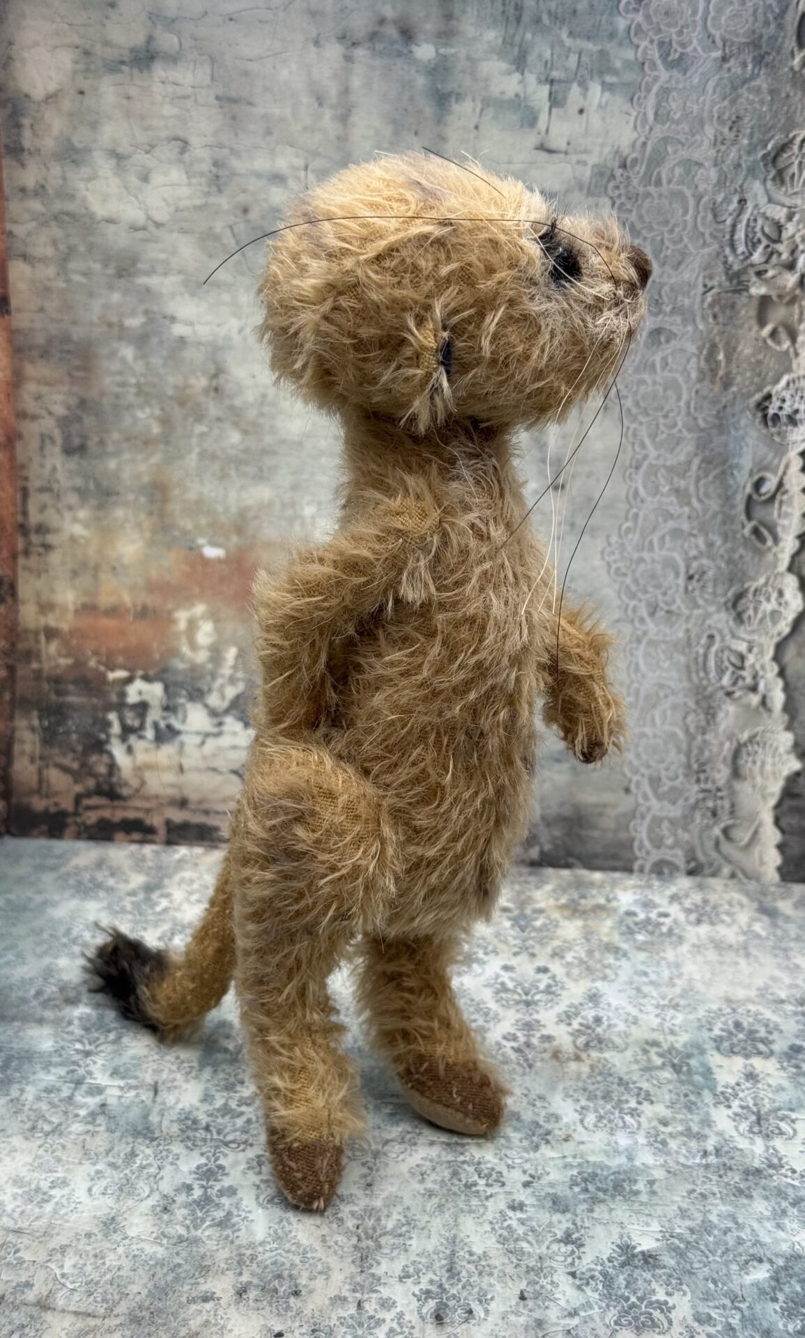 Bärino Erdmännchen Kalle 24 cm Künstlerbär – Bild 5