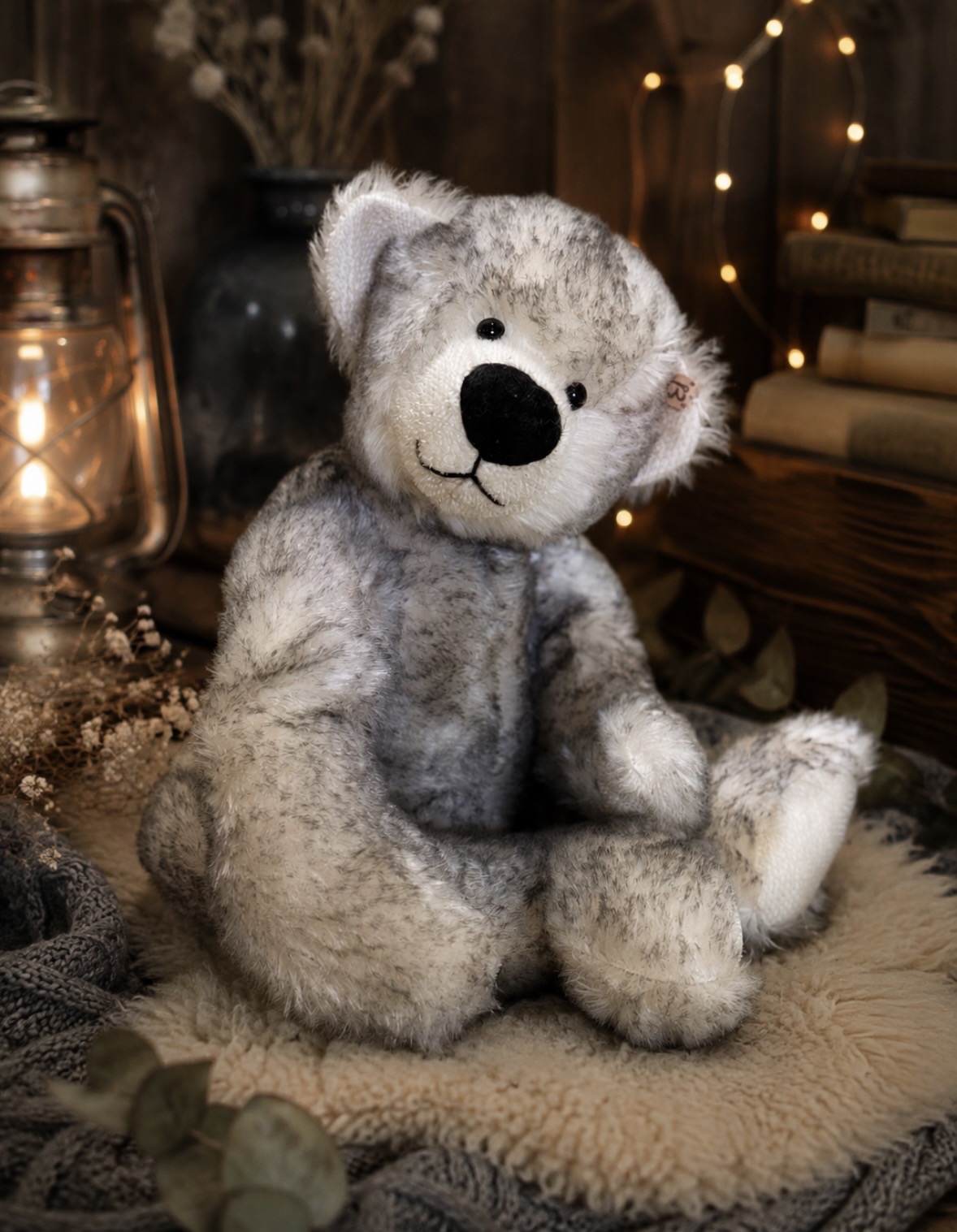Bärino Bär Nanouk 45 cm Künstlerbär – Bild 4