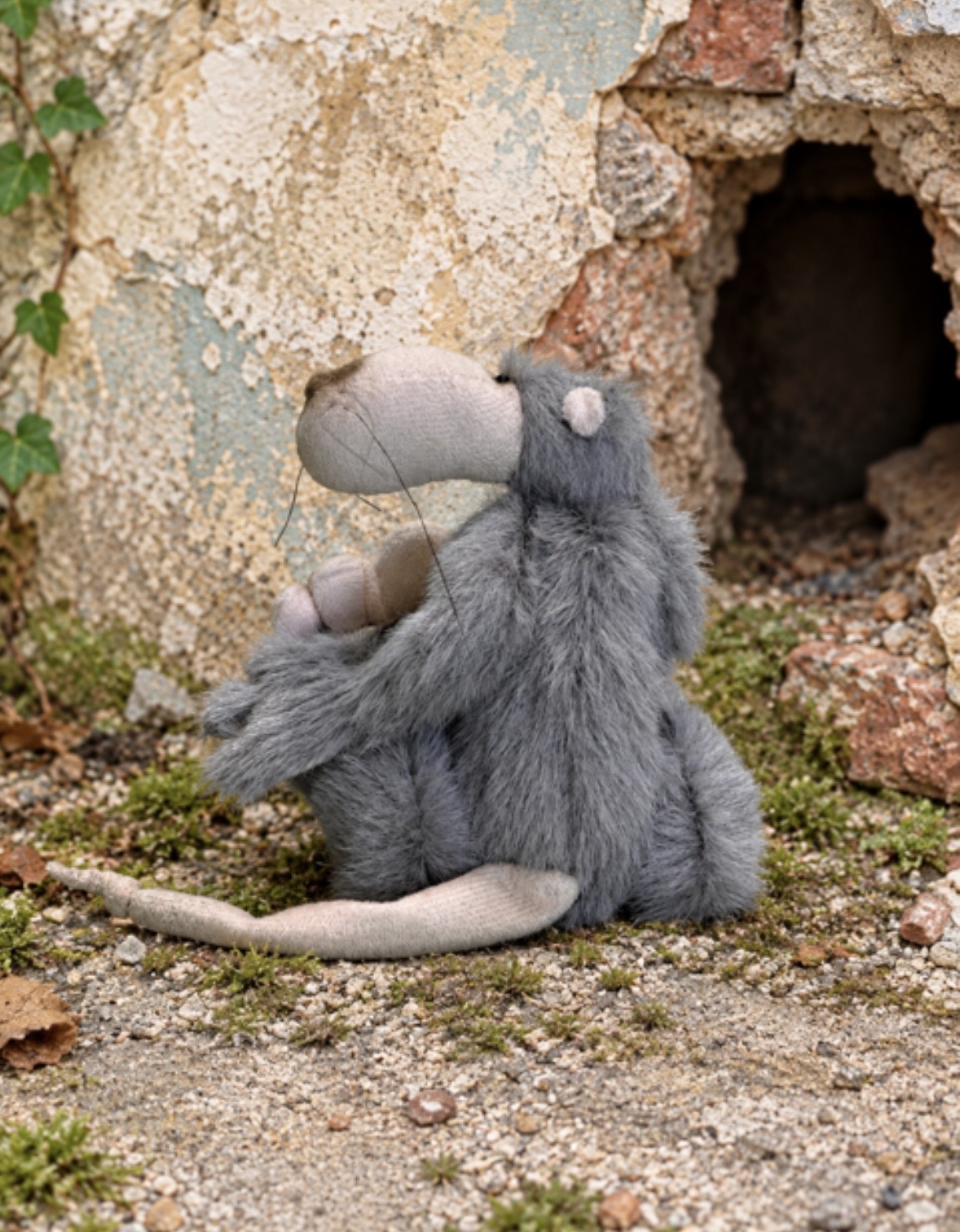 Bärino Ratte Herr Knopf 15 cm Künstlerbär – Bild 7