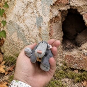 Bärino Ratte Herr Theobald 8cm Künstlerbär