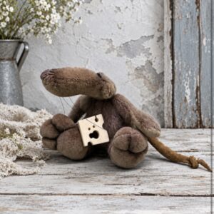 Bärino Ratte Zwiebelchen 8cm Künstlerbär
