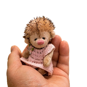 Bärino Igel Rosie 9 cm Künstlerbär
