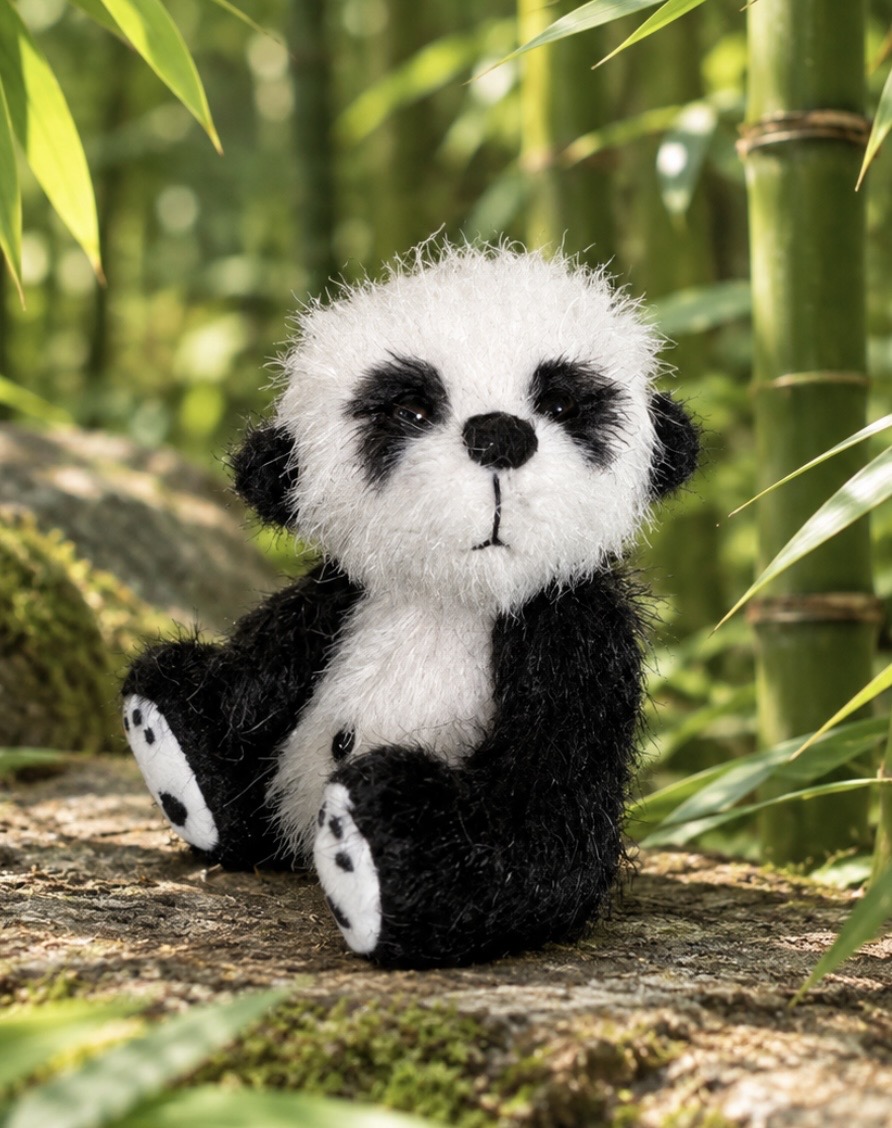 Bärino Panda Bao 10 cm Künstlerbär