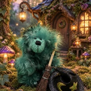 Bärino Bär Hexe Ivy 12 cm Künstlerbär