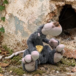 Bärino Ratte Herr Pumpernickel 15 cm Künstlerbär