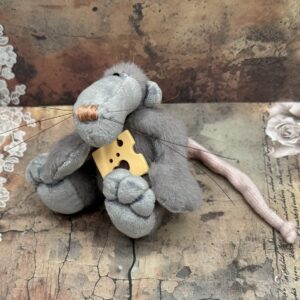 Bärino Ratte Mibbel 8 cm Künstlerbär